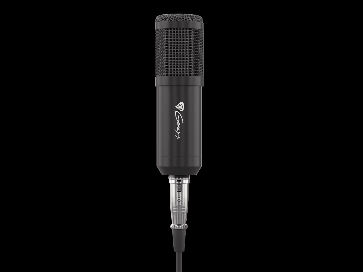 Gaming Microphone, Radium 300, Black, Wired