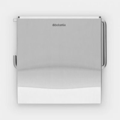 BRABANTIA tualetes papīra turētājs, Matt Steel