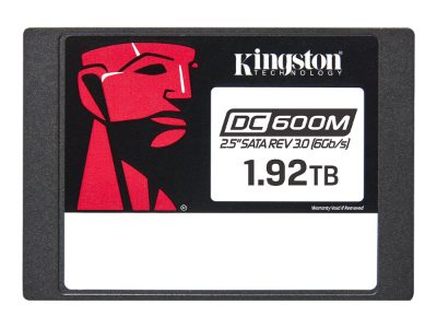 Kingston DC600M, 1920 GB, SSD form factor 2.5", Solid-state drive interface SATA Rev. 3.0, Read speed 560 MB/s, Write speed 530 MB/s