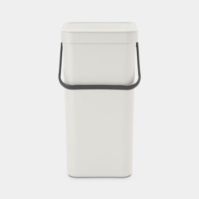 BRABANTIA aktritumu tvertne Sort & Go, 16L, Light Grey