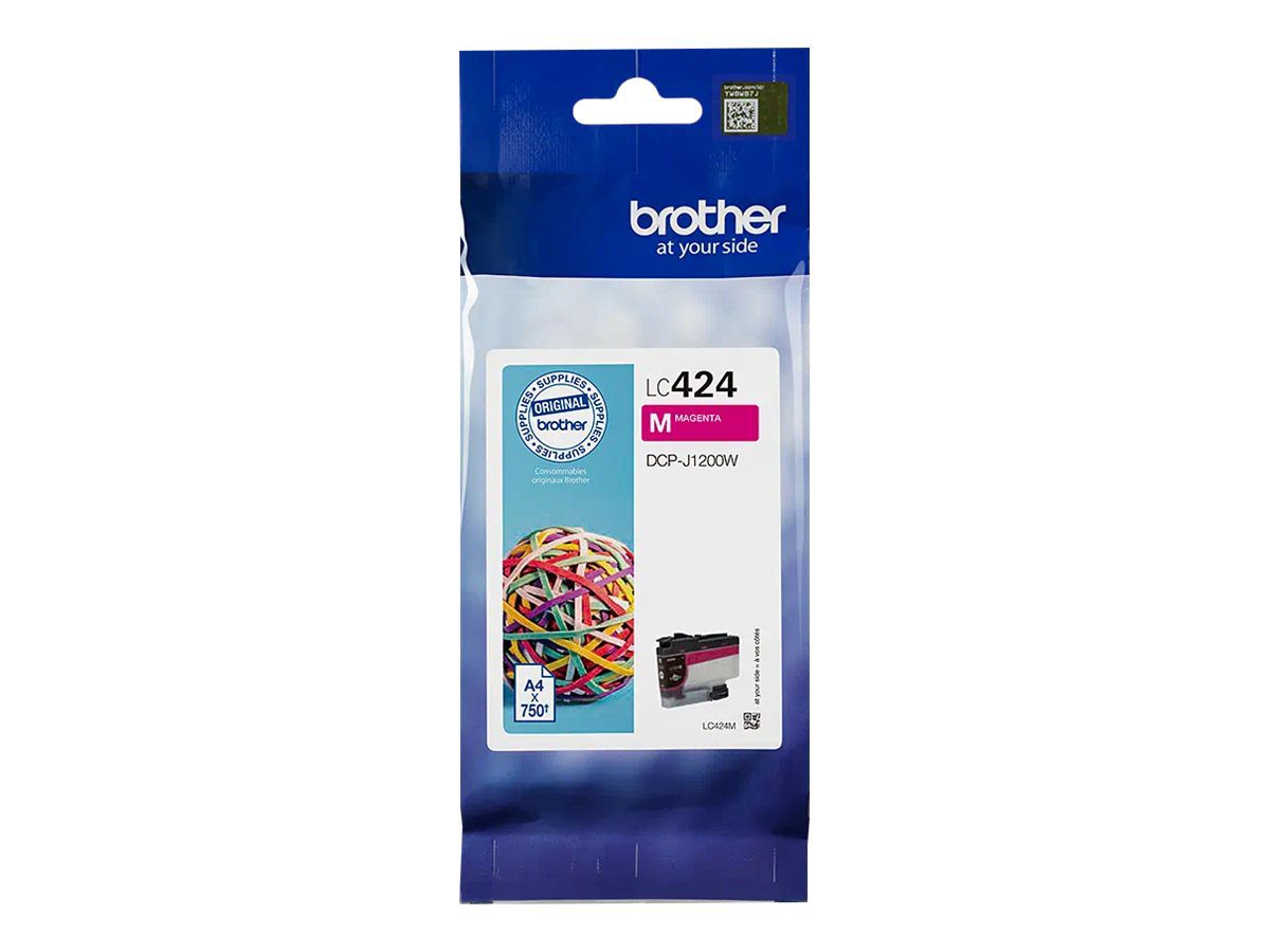 Brother LC-424M, Ink Cartridge, Magenta