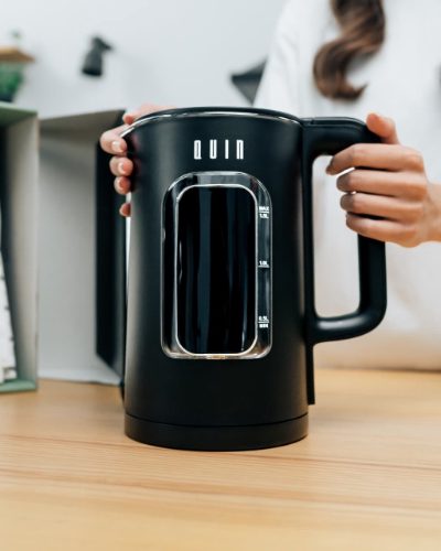 QUIN tējkanna, 1.5l, melna