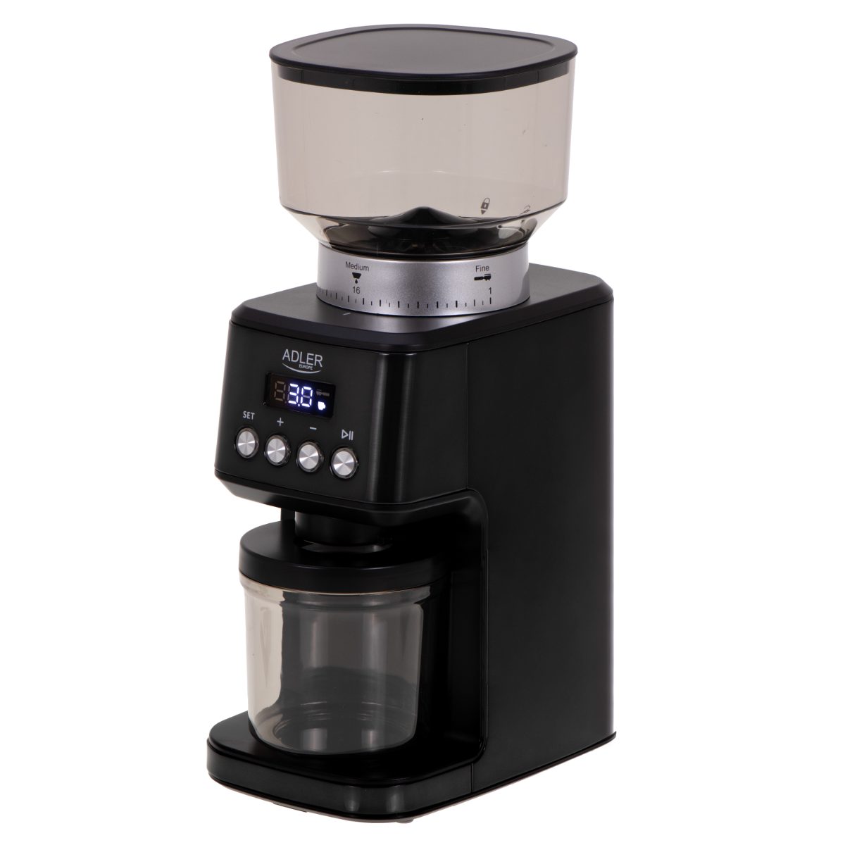 Adler Burr Coffee Grinder, AD 4300, 180 W, Coffee beans capacity 300 g, Black