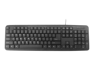 KB-U-103-RU, Standard, Wired, EN/RU, Black