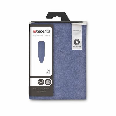 BRABANTIA gludināmā dēļa pārvalks, 110x30 cm, Denim Blue (A) 8 mm filcis