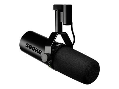 Dynamic Vocal Microphone With Built-in Preamp, SM7DB, Black