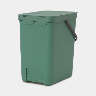 BRABANTIA atkritumu tvertne Sort & Go, 25 l, Fir Green