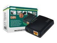 Multifunction USB Network Server, DN-13020, Black