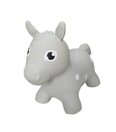 Gerardo's Toys lēkāšanas rotaļlieta, zirgs, pelēks