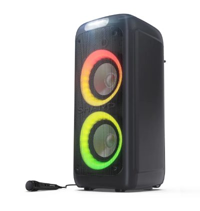 Sharp PS-949 Party Speaker with Built-in Battery, Sharp, Party Speaker, PS-949 XParty Street Beat, 132 W, Waterproof, Bluetooth, Wireless connection, Portable, Black