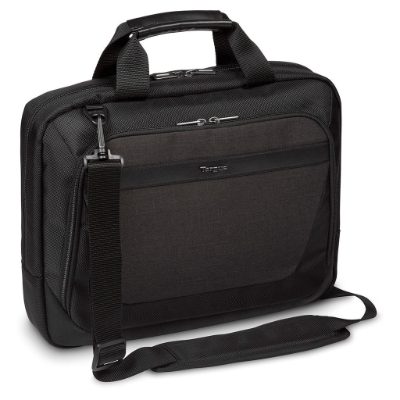 CitySmart Slimline Topload, Fits up to size 14 ", Laptop Case, Black/Grey