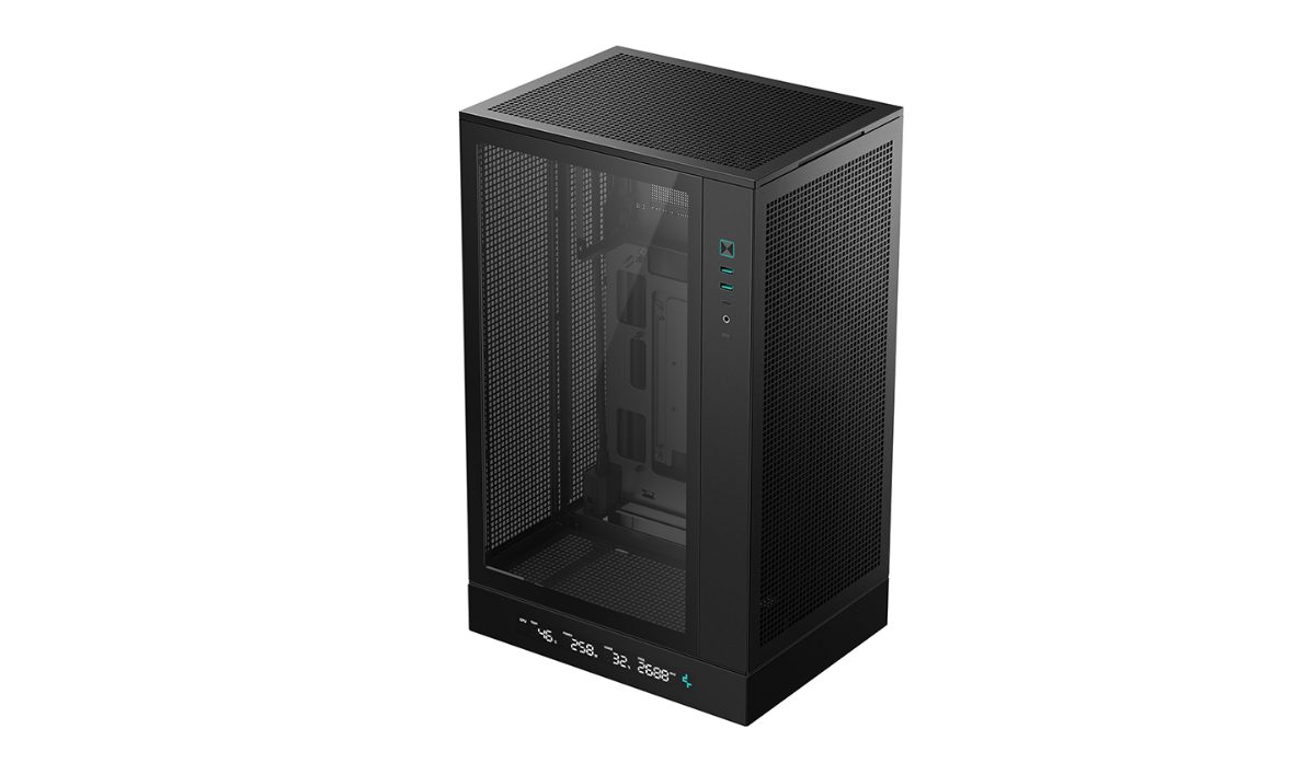 Deepcool CH270 DIGITAL, Black, Mini-Tower, ATX PS2
