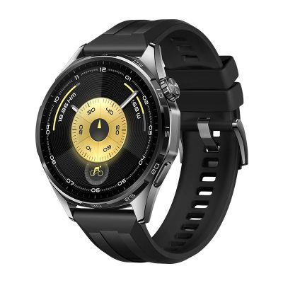 Huawei WATCH GT 6 46mm, Smart watch, GPS (satellite), AMOLED, 1.47 inches, Waterproof, Black