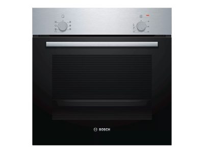 Oven, HBF010BR1S, 66 L, A, Multifunctional, Manual, Knobs, Height 59.5 cm, Width 59.4 cm, Stainless steel