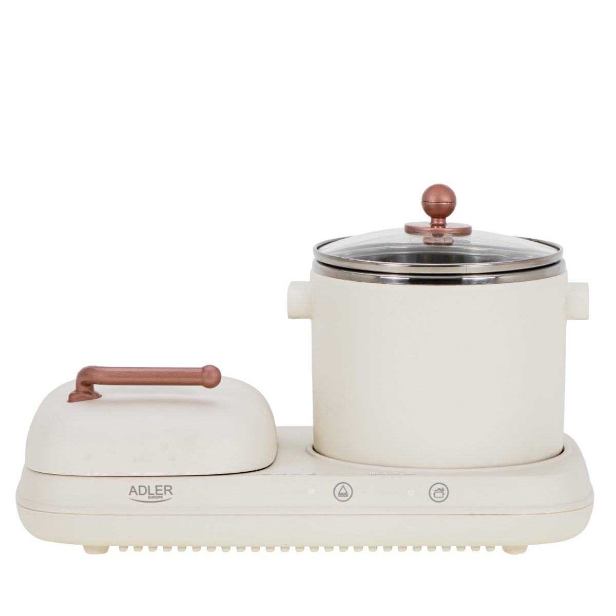 2-in-1 Breakfast Station, AD 6421, 1320 W, 1 L, Number of programs 1
