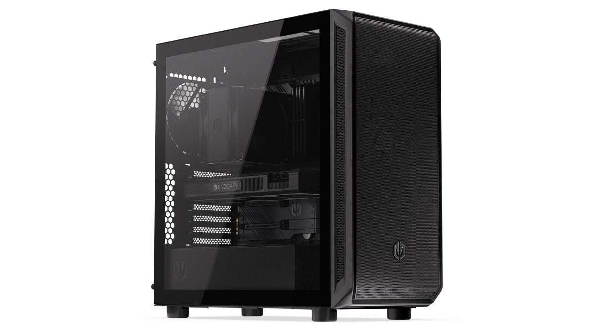 Case, ENDORFY, Arx 700 Air, MidiTower, Case product features Transparent panel, ATX, MicroATX, MiniITX, Colour Black, EY2A012