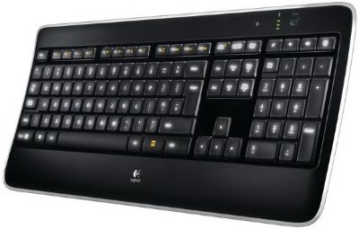 KEYBOARD WRL ILLUMINATED/K800 ENG 920-002394 LOGITECH