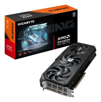 Gigabyte Radeon RX 9070 GAMING OC 16G, AMD, 16 GB, Radeon RX 9070, HDMI ports quantity 2, PCI-E 5.0