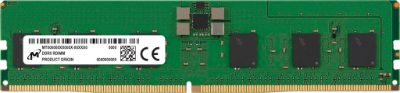 Server Memory Module, MICRON, DDR5, 16GB, RDIMM, 5600 MHz, CL 46, 1.1 V, MTC10F1084S1RC56BR