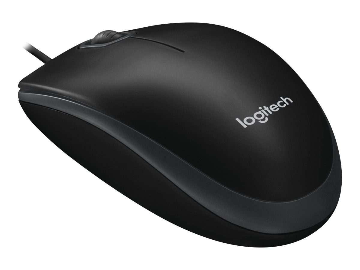 Mouse, B100, Wired, Black