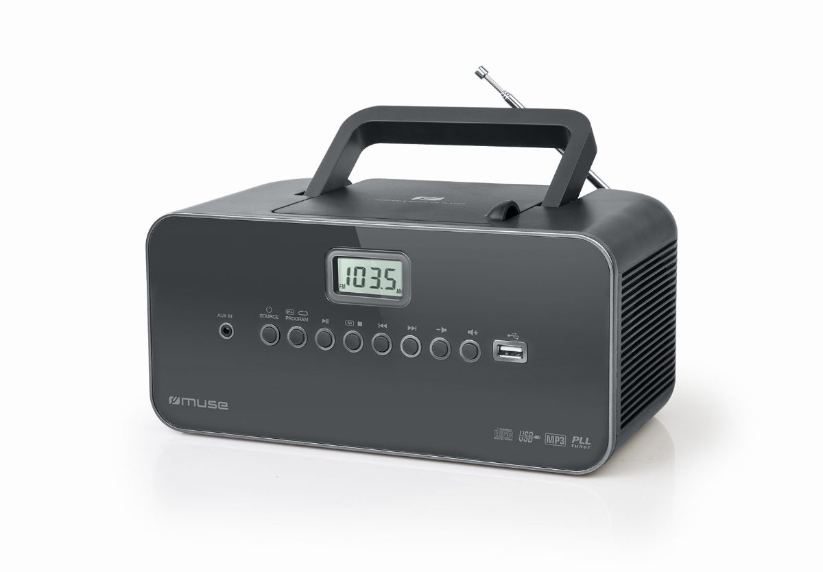 Portable radio, M-28DG, AUX in, Grey