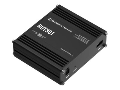 Ethernet Router, RUT301, No Wi-Fi, 10/100 Mbit/s, Ethernet LAN (RJ-45) ports 5, Mesh Support No, MU-MiMO No, No mobile broadband