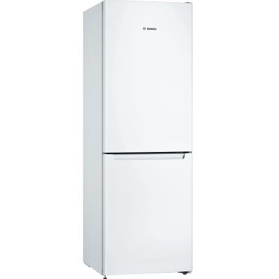 Serie 2 Refrigerator, KGN33NWEB, Energy efficiency class E, Free standing, Combi, Height 176 cm, No Frost system, Fridge net capacity 193 L, Freezer net capacity 89 L, 42 dB, White