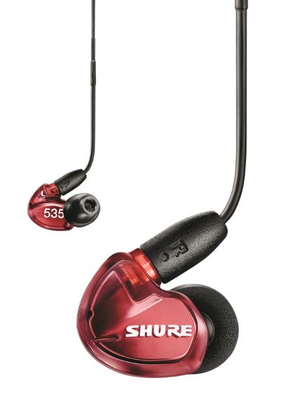 Earphones, SE535, Wired, In-ear, Red