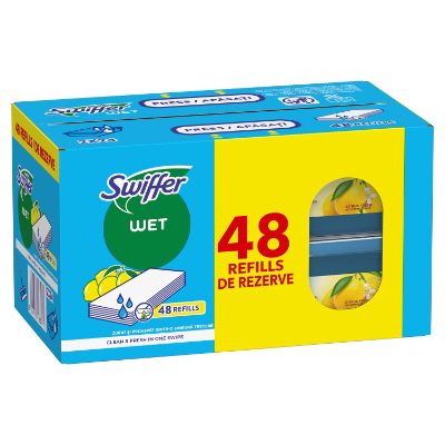 Swiffer Sweeper mitrās salvetes, 48gab