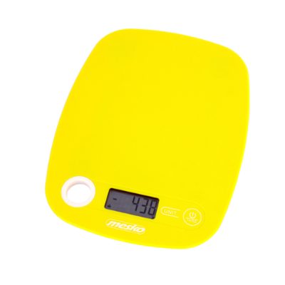 Kitchen scale, MS 3159y, Maximum weight (capacity) 5 kg, Graduation 1 g, Display type LCD, Yellow