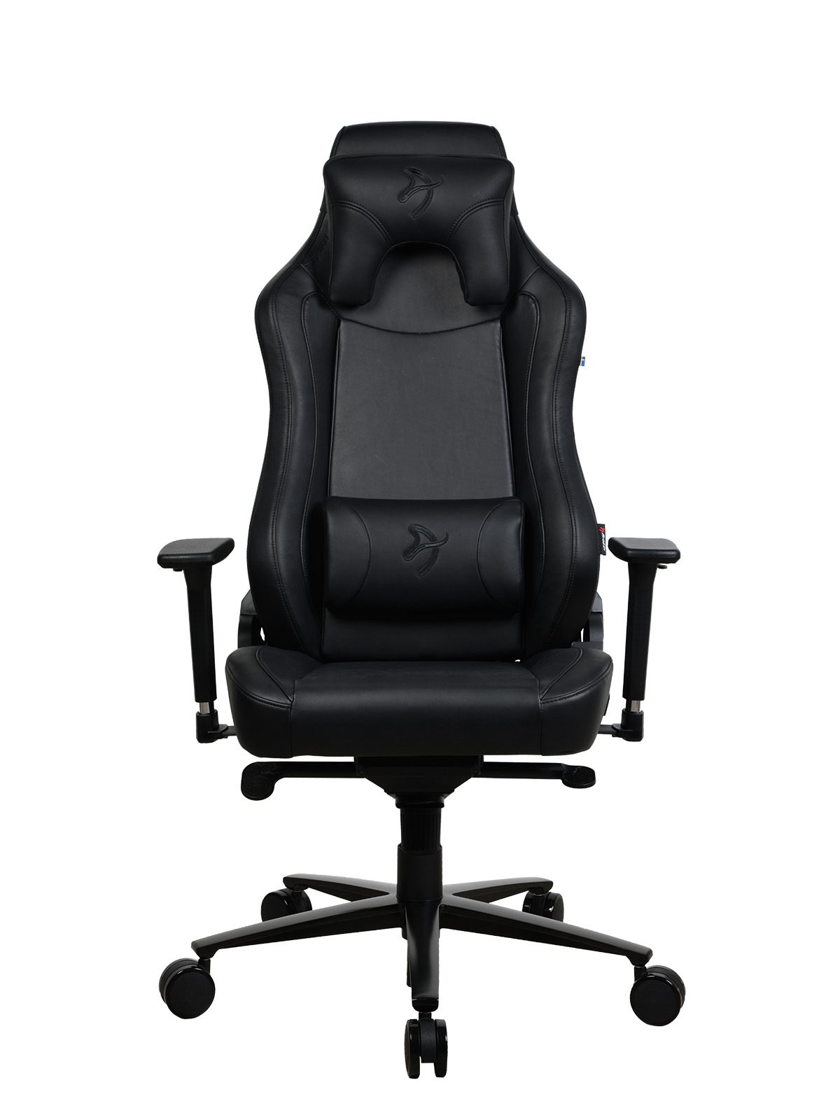 Arozzi Vernazza SoftPU, Gaming Chairs, Frame material: Metal; Wheel base: Aluminium; Upholstery: Soft PU, Pure Black