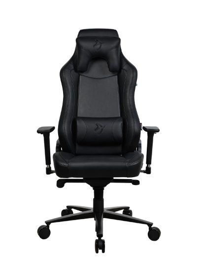 Arozzi Vernazza SoftPU, Gaming Chairs, Frame material: Metal; Wheel base: Aluminium; Upholstery: Soft PU, Pure Black