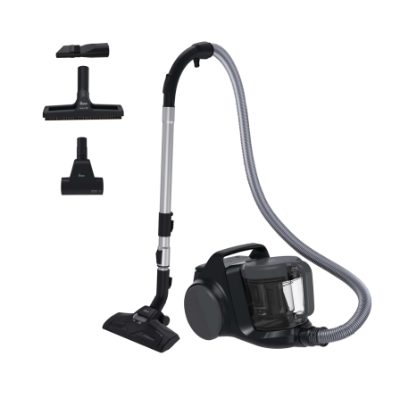 Hoover Vacuum Cleaner, HP210P 011 HP2 Turbo Move, Bagless, Power 800 W, Dust capacity 2.5 L, Urban Black