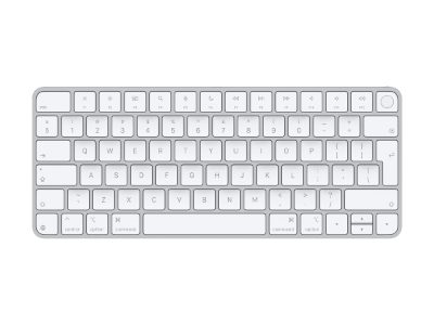 Apple Magic Keyboard with Touch ID for Mac models, MXCK3Z/A, Compact Keyboard, Wireless, Bluetooth, EN, White
