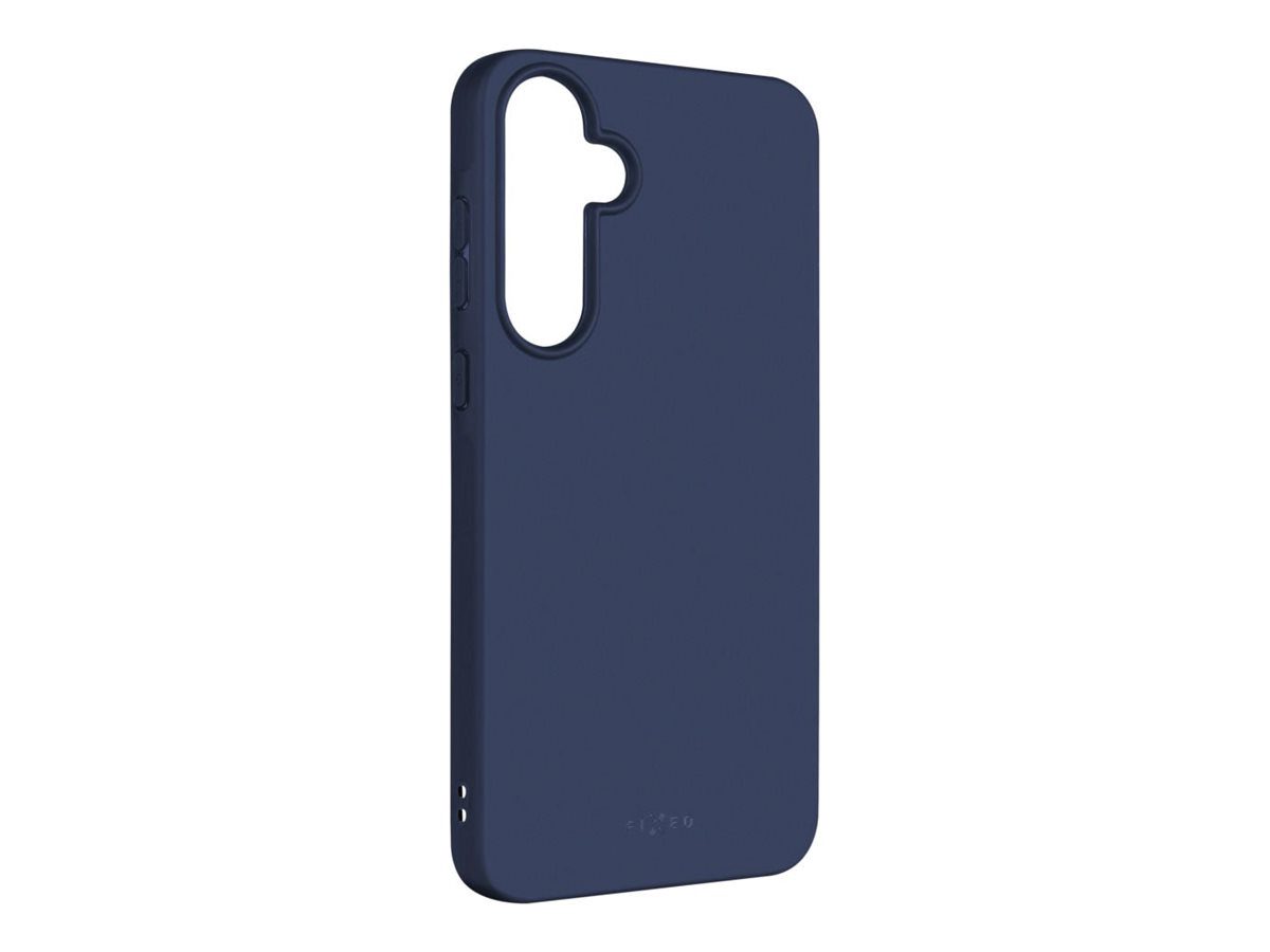 Story, Back cover, Samsung, Galaxy A55 5G, Rubberized, Blue
