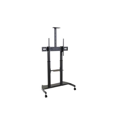 Helgi Floor stand, HLG604740B Mobile Trolley, Adjustable Height, Tilt, 60-100 ", Maximum weight (capacity) 100 kg, Black