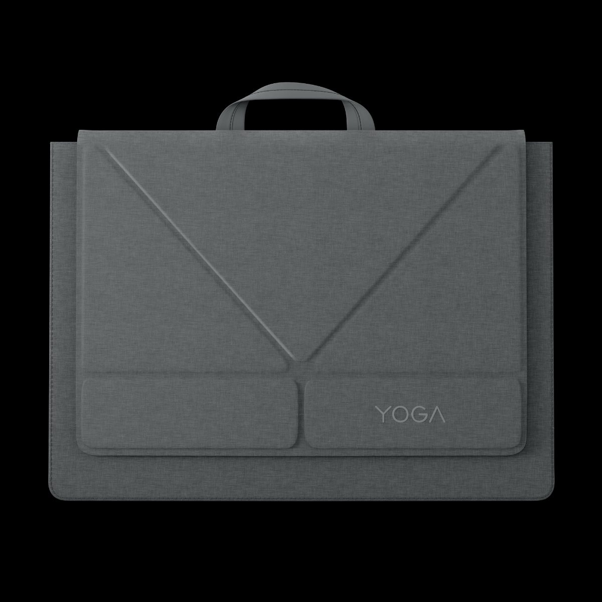 Yoga Tote Sleeve, Fits up to size 14 ", Sleeve, Grey