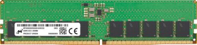 Server Memory Module, MICRON, DDR5, 16GB, UDIMM/ECC, 4800 MHz, CL 40, 1.1 V, MTC10C1084S1EC48BA1R