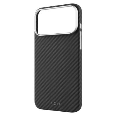 Fixed MagVelar, Back cover, Apple, iPhone 17 Pro Max, Aramid fibers, Black