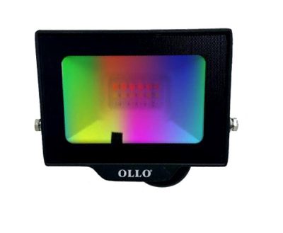 Lamp, OLLO, Power consumption 50 Watts, Luminous flux 4750 Lumen, AC220-240V, Beam angle 110 degrees, VS121C-50W-RGB