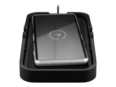 Goobay 60471 Wireless Vehicle Fast Charger 15 W, Black, Goobay