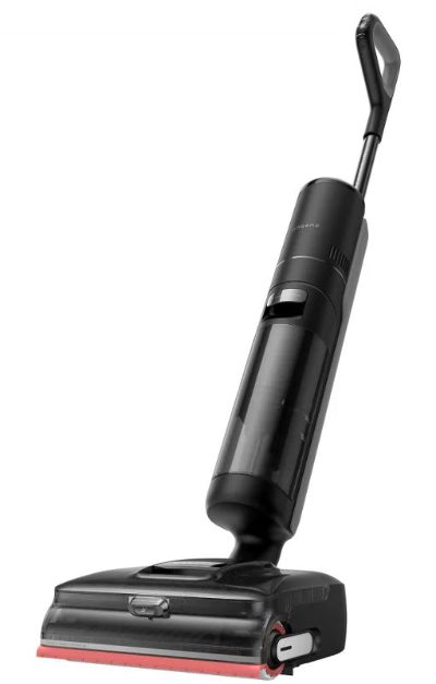 Vacuum Cleaner, DREAME, H15 Pro FoamWash, Dry&wet, Electric mop, Black/Red, Bagless, Battery, Suction power 23000 Pa, HHR46D
