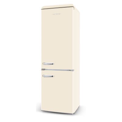 Refrigerator, ETA253090040E Storio, Energy efficiency class E, Free standing, Combi, Height 192 cm, Fridge net capacity 216 L, Freezer net capacity 84 L, 41 dB, Beige
