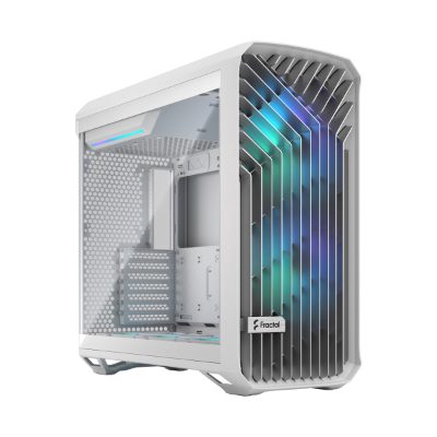 Torrent, RGB White TG clear tint, ATX