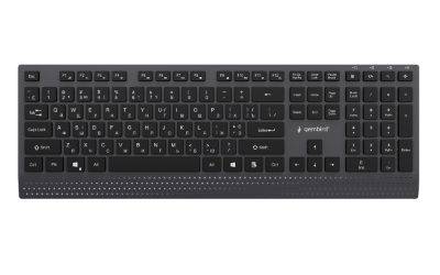 KEYBOARD MULTIMEDIA USB CYRILL/BLACK KB-MCH-06-CYRL GEMBIRD