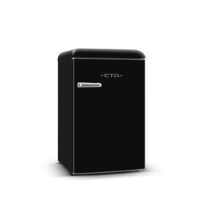 Refrigerator, ETA253790020E Storio, Energy efficiency class E, Free standing, Larder, Height 90 cm, Fridge net capacity 92 L, Freezer net capacity 18 L, 38 dB, Black