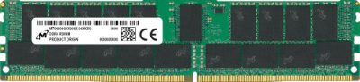 Server Memory Module, MICRON, DDR4, 16GB, RDIMM/ECC, 3200 MHz, 1.2 V, Chip Organization 2048Mx72, MTA18ASF2G72PDZ-3G2R