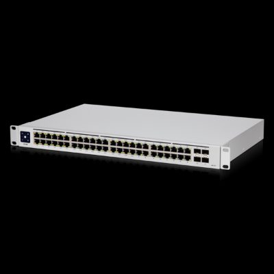 UniFi Switch, USW-48-POE, PoE+ ports quantity 32