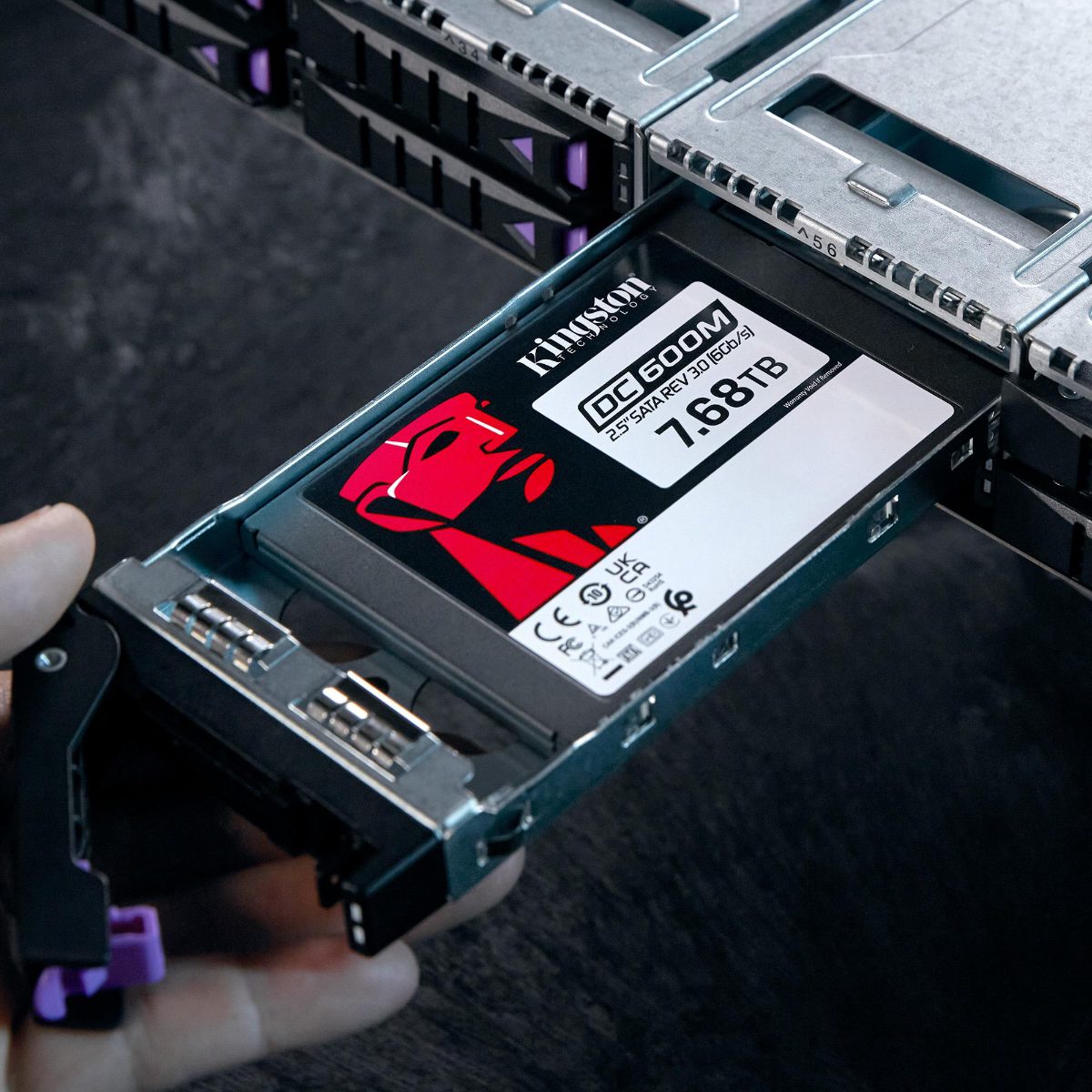 QNAP DC600M, 7680 GB, SSD form factor 2.5", Solid-state drive interface SATA Rev. 3.0, Read speed 560 MB/s, Write speed 530 MB/s