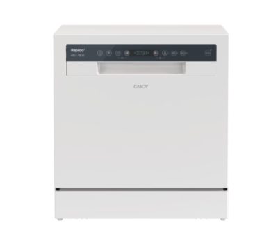 Candy Dishwasher, CP 8F9FFW, Free-standing, Width 55 cm, Number of place settings 8, Number of programs 8, Energy efficiency class F, Display, White